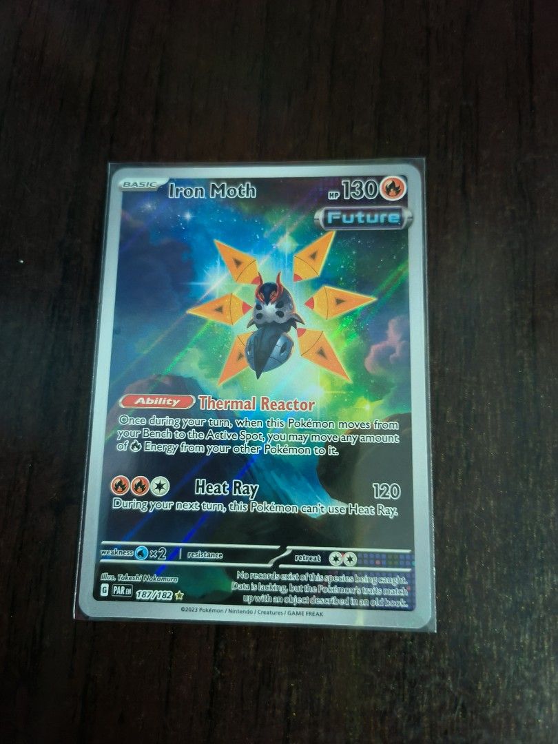 iron moth pokemon card Iron Moth IR main image 0