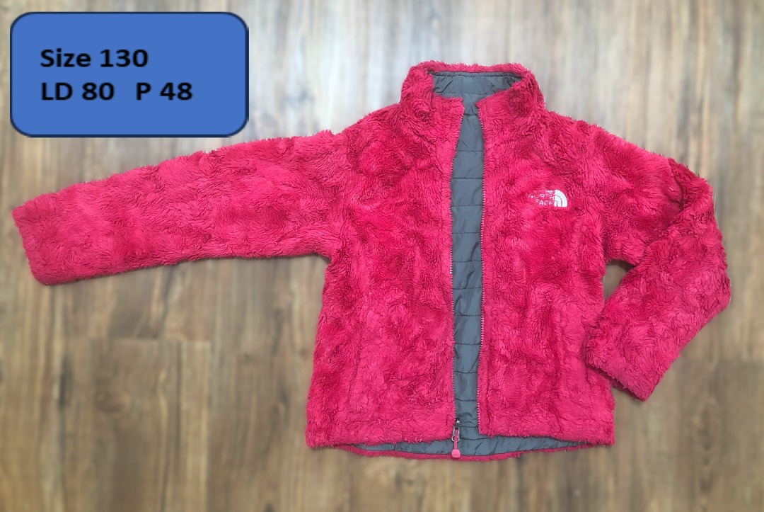 Jaket THE NORTH FACE - TNF Jaket Bolak Balik Serpa Tebal Waterproof