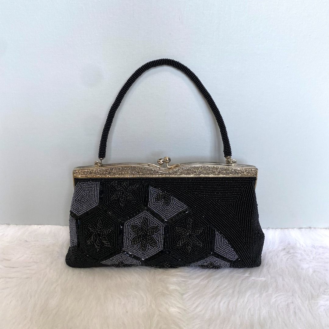 Vintage beaded evening bags cheap
