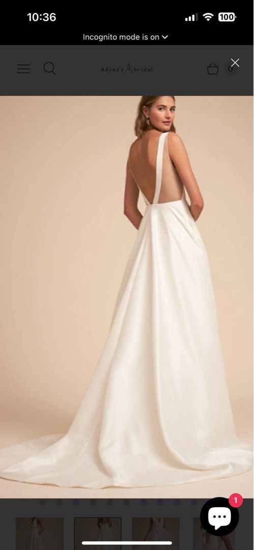 Jenny Yoo Octavia Wedding Gown Women s Fashion Dresses Sets Evening dresses gowns on Carousell