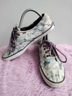 Keds Taylor Swift Colab Sneakers Blue Purple Floral Size 8.5, EUR 39.5