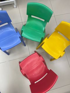 Kids Chair Set of 4 (Preloved)