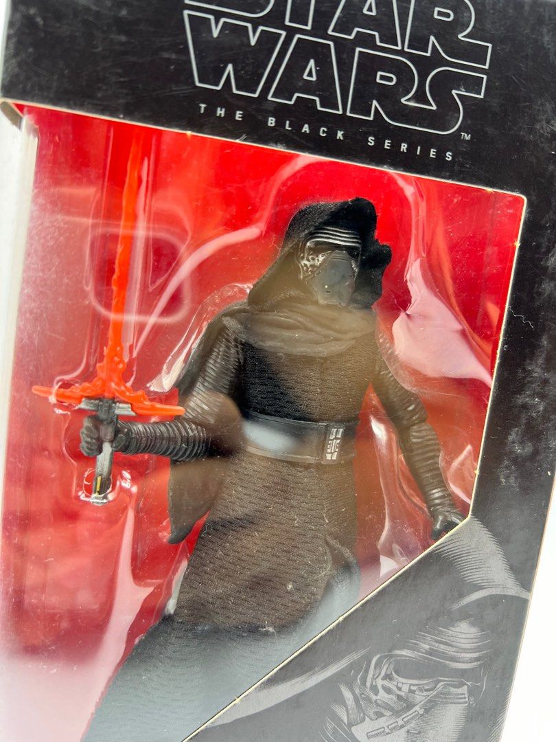 Kylo Ren - Star Wars The Black Series (Category: Figurines & Statues) located in General Trias. Submitted by mackychase (Listing ID 1307912461, Image 2). Description: Star Wars The Black Series KYLO REN 6 inch action figure Brand new, sealed 100% complete Never played Box condition is 8/10 Discount if buying multiple figures Buyer shoulders shipping fee.