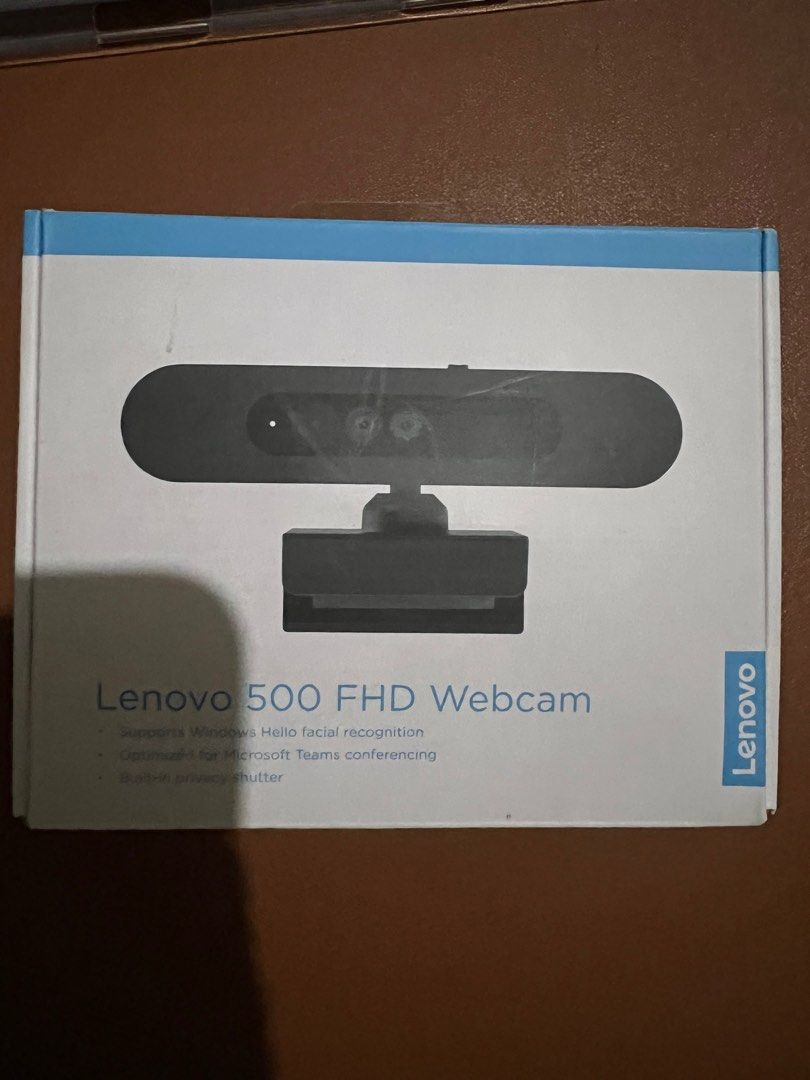 Lenovo 500 fhb webcam (Category: Webcams) located in Manila. Submitted by chua.av102380 (Listing ID 1307904623, Image 1). Description: Lenovo webcam 500 FHD.