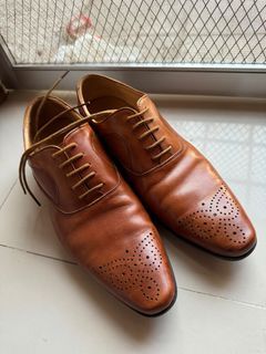 Light Brown leather shoes formal