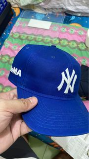 MoMA NY Yankees Baseball Cap in Bright Blue