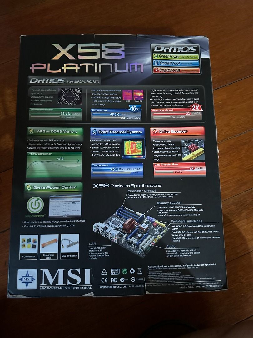 Msi x58 platinum store