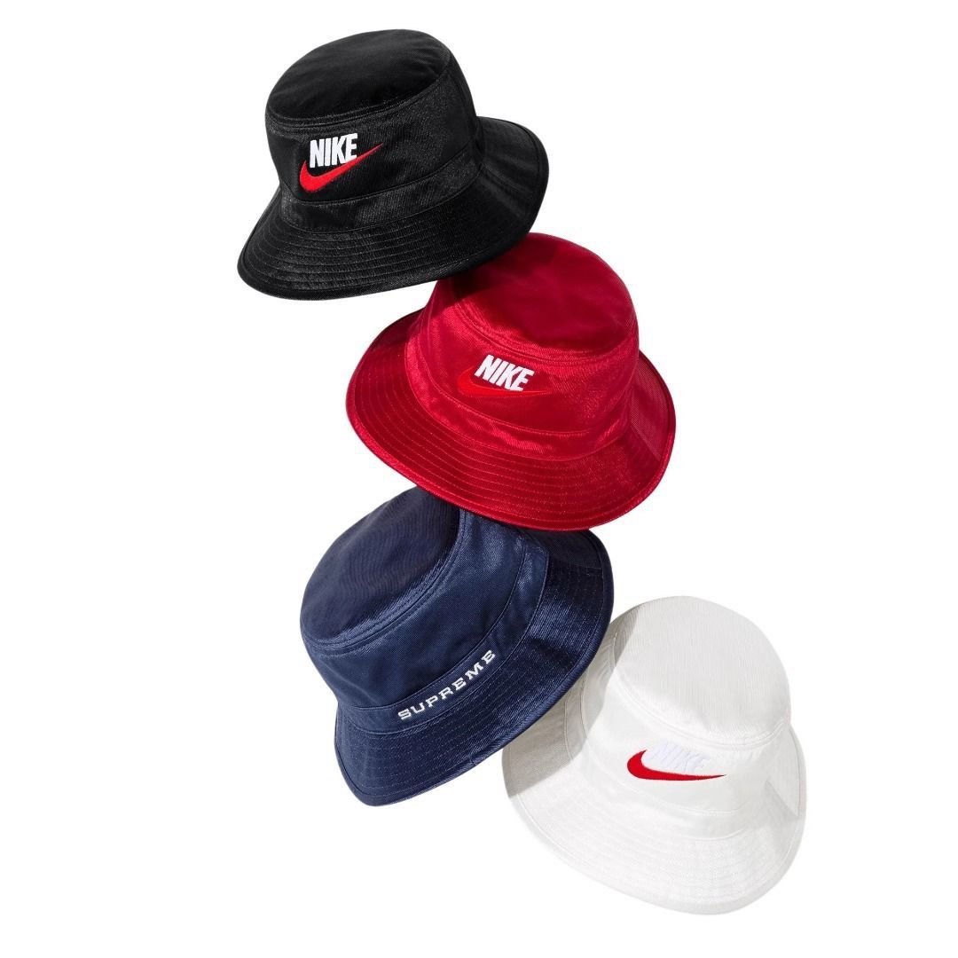 MULTIPLES Supreme x Nike Dazzle Crusher Bucket hat Men s Fashion Watches Accessories Caps Hats on Carousell