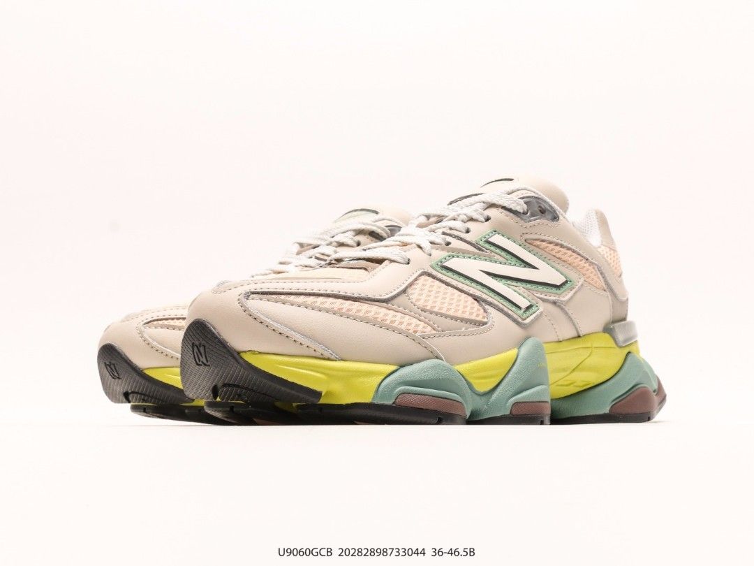 New Balance 9060 Moonbeam Vintage Rose Lime Shoes US 5 US 11 Men s Fashion Footwear Sneakers on Carousell