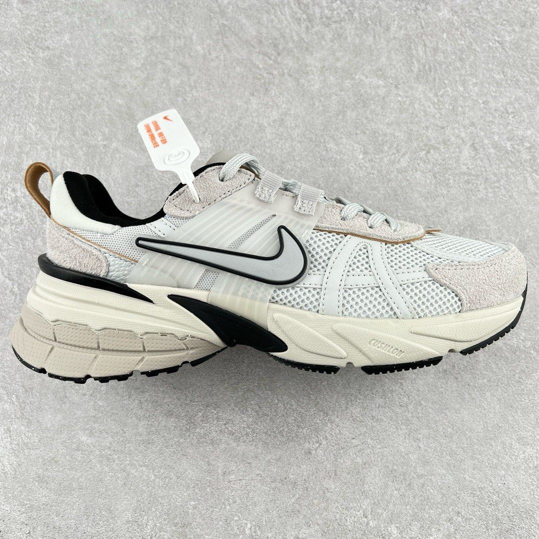 Nike V2k Runtekk Daddy shoe White Beige Grey Women s Fashion Footwear Sneakers on Carousell
