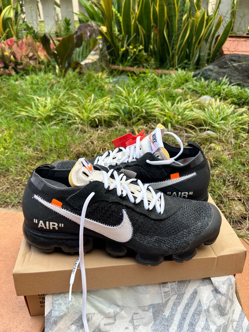 nike vapormax white green black