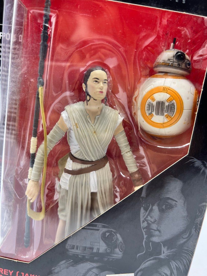 Rey & BB-8 - Star Wars The Black Series (Category: Figurines & Statues) located in General Trias. Submitted by mackychase (Listing ID 1307913225, Image 2). Description: Star Wars The Black Series REY (JAKKU) & BB-8 6 inch action figure Brand new, sealed 100% complete Never played Box condition is 8/10 Discount if buying multiple figures Buyer shoulders shipping fee.