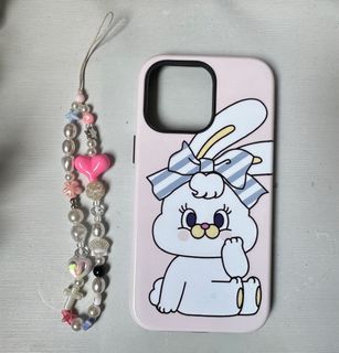 Rico Bunny for Iphone 14 Pro Max with free lanyard