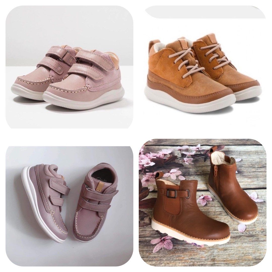 Clarks childrens boots sale top
