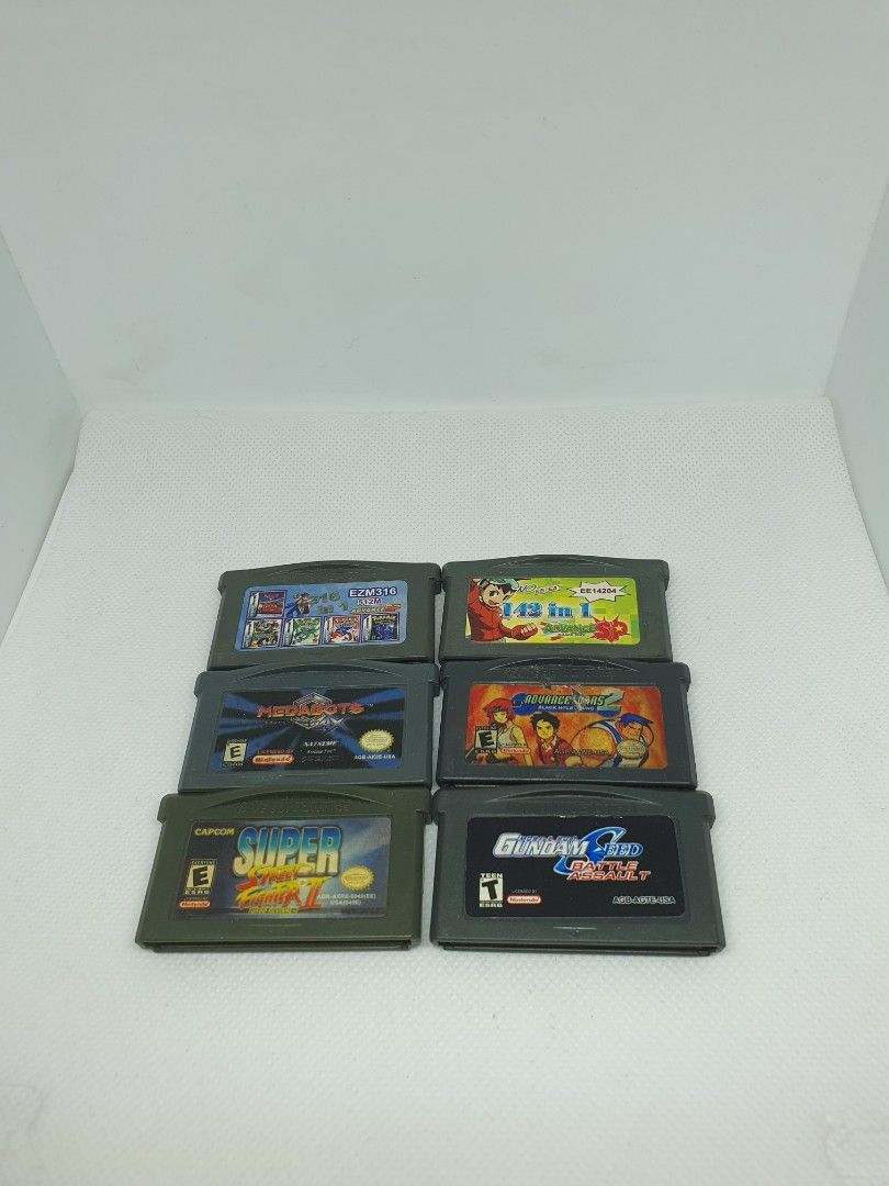 Selling 6 Popular Gameboy Videogames (Category: Nintendo) located in Quezon City. Submitted by itemsforadoption (Listing ID 1307821642, Image 1). Description: Rfs: Its 2024! Happy New Year! Hoping you have a good year ahead of you! If you have questions feel free to send a message. Though I'll most likely be able to reply from 10am to 8pm. Please be patient and understanding. Decluttering games and items that I've picked up or for friends and fam