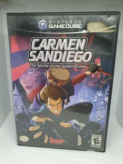Selling Carmen Sandiego The Secret Of The Stolen Drums (Nintendo Gamecube)