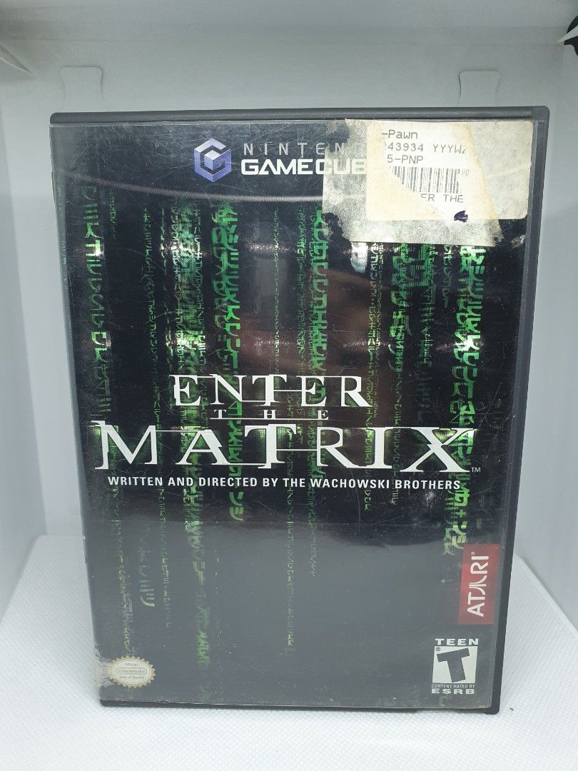 Selling Enter The Matrix (Nintendo Gamecube) (Category: Nintendo) located in Quezon City. Submitted by itemsforadoption (Listing ID 1307829904, Image 1). Description: Rfs: Its 2024! Happy New Year! Hoping you have a good year ahead of you! If you have questions feel free to send a message. Though I'll most likely be able to reply from 10am to 8pm. Please be patient and understanding. Decluttering games and items that I've picked up or for friends