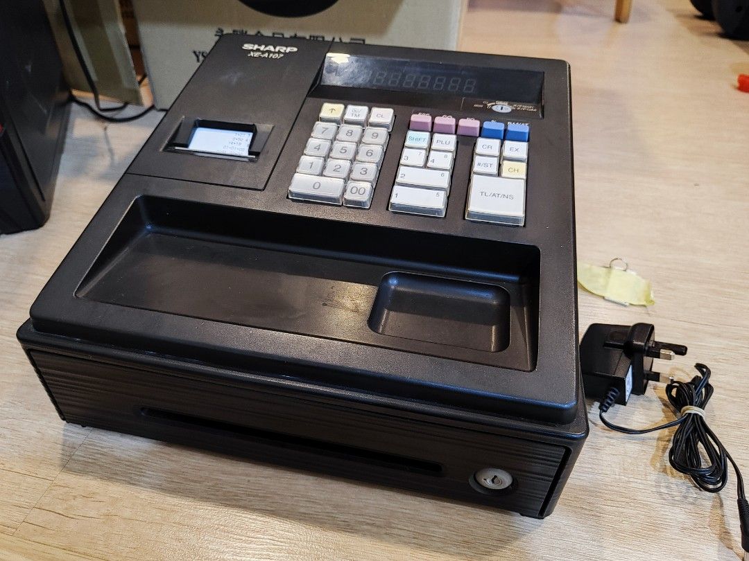 Sharp XEA107 Cash register machine, Computers & Tech, Office