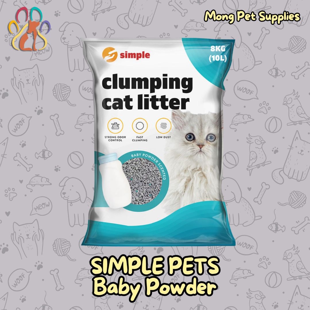 Simple Pets Clumping Cat Litter 10L, Pet Supplies, Health & Grooming on ...