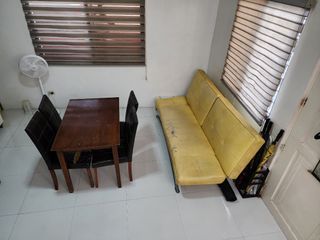 Sofa Bed and Dining Table combo