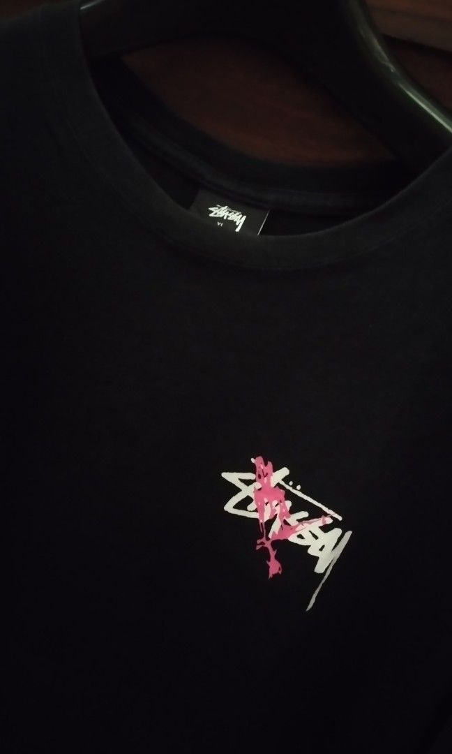 Stussy black with backhit XL on tag (Category: Tshirts & Polo Shirts ) located in San Jose del Monte. Submitted by cable5254 (Listing ID 1307780358, Image 2). Description: 24*30 XL on tag.