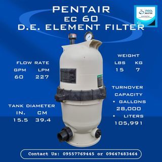 Swimming pool filter , Jacuzzi, water features, cleaning of pool