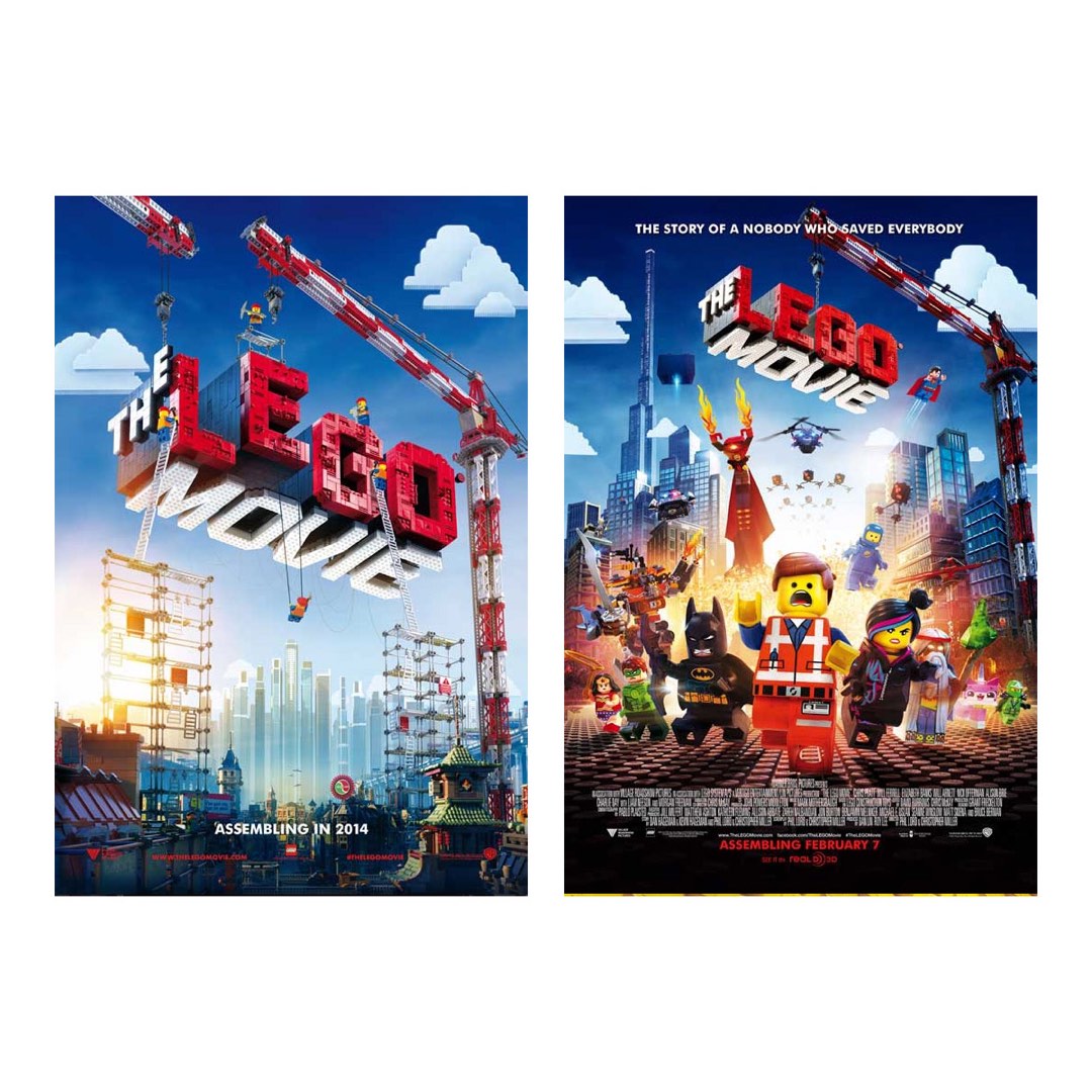 the lego movie poster 2014
