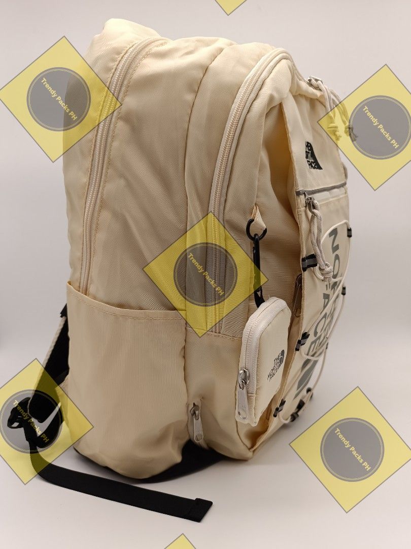 The North Face Super Pack Backpack 30L (Category: Backpacks) located in Pasay City. Submitted by trendypacksph (Listing ID 1307857839, Image 2). Description: ‼️NEW ARRIVAL‼️ The North Face Super Pack Backpack ✅Lightweight back to school bag made of 30L grade lightweight robics air fabric and light molds. The front string can be put on and taken off if you can store some small items, and it can be worn without a string. Large hidden pockets on the