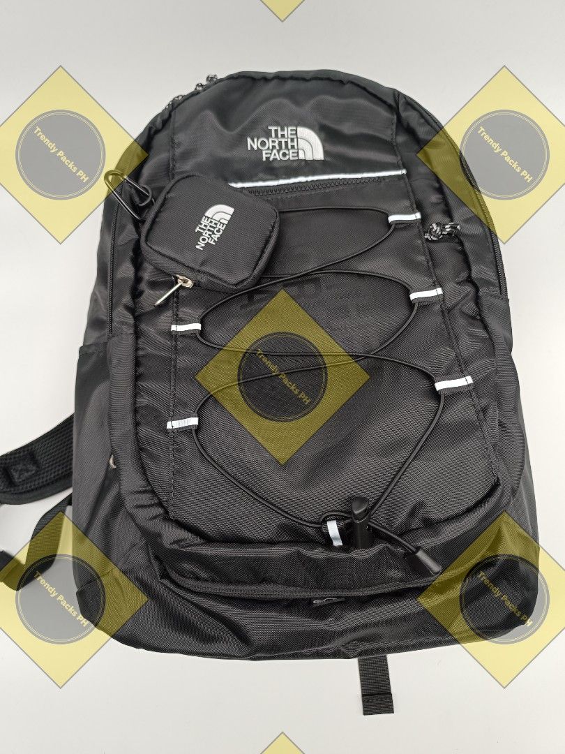 The North Face Super Pack Backpack 30L (Category: Backpacks) located in Pasay City. Submitted by trendypacksph (Listing ID 1307863024, Image 2). Description: ‼️NEW ARRIVAL‼️ The North Face Super Pack Backpack ✅Lightweight back to school bag made of 30L grade lightweight robics air fabric and light molds. The front string can be put on and taken off if you can store some small items, and it can be worn without a string. Large hidden pockets on the