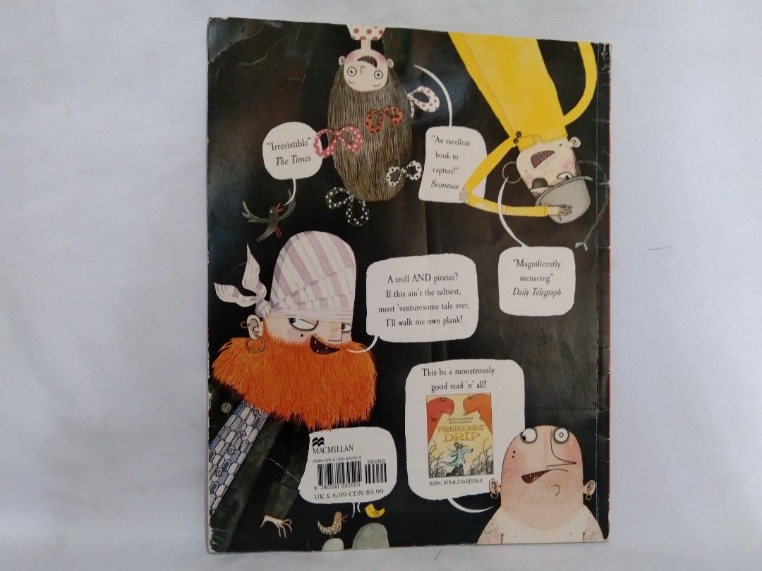The Troll by Julia Donaldson and David Roberts (Category: Children's Books) located in Quezon City. Submitted by sky_bookstore (Listing ID 1307767158, Image 2). Description: Paperback Book Note: We sell pre-loved books. Some books may have minor flaws, such as shelf wear, creases and other common signs of usage. Location: Sauyo, QC.