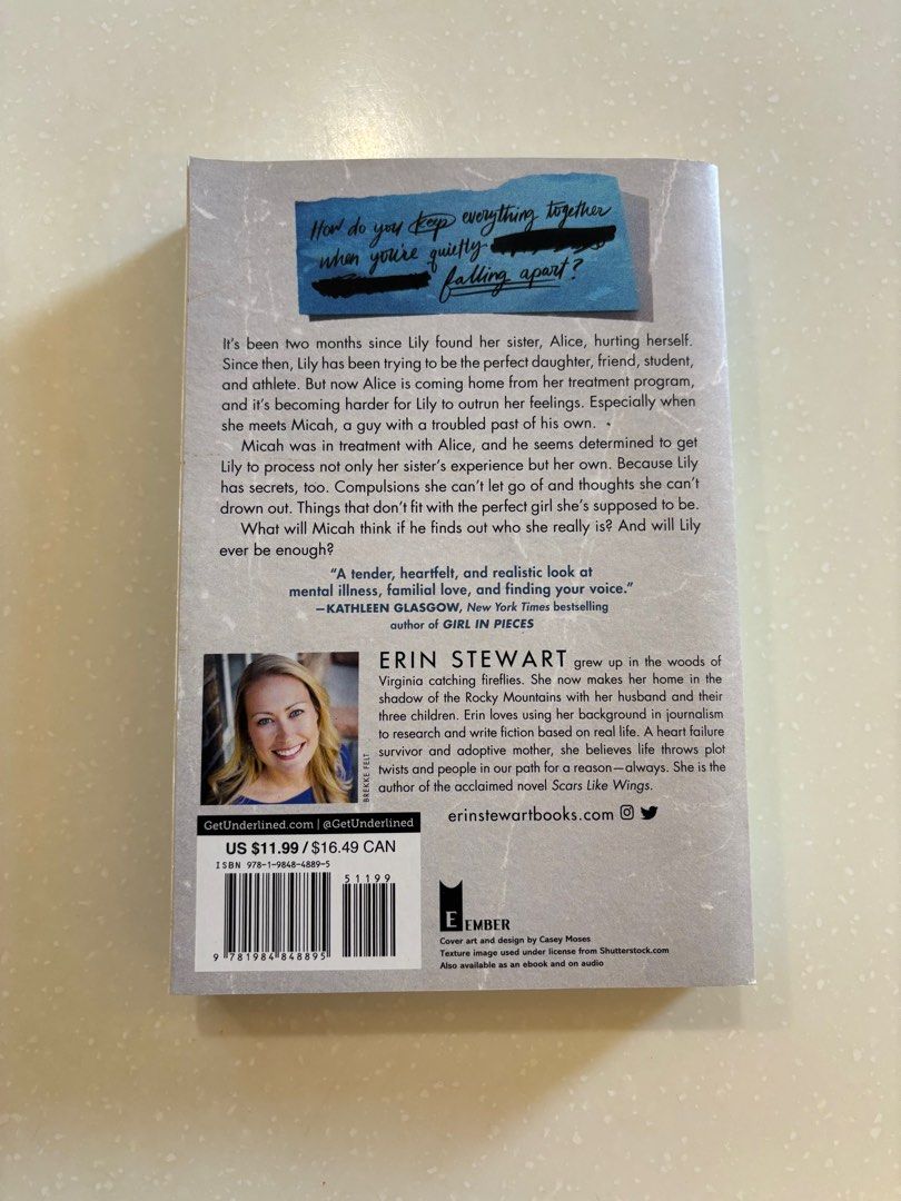 The Words We Keep - by Erin Stewart - (LIKE NEW), Hobbies & Toys, Books ...