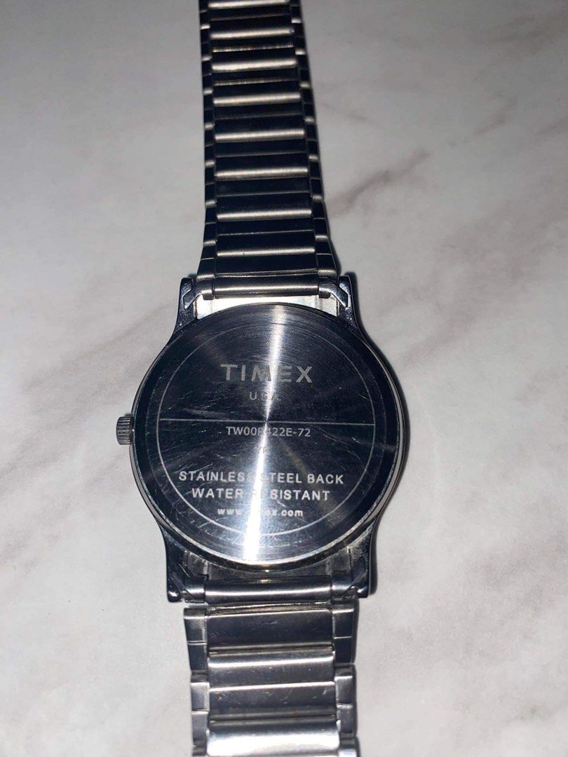 Timex R4 Series Watch (Open for Offers) (Category: Men's Watches) located in Naga. Submitted by dbdbdbdbd (Listing ID 1307883465, Image 3). Description: Original Timex Watch RFS: need funds - with minimal scratches - adjustable steel band.