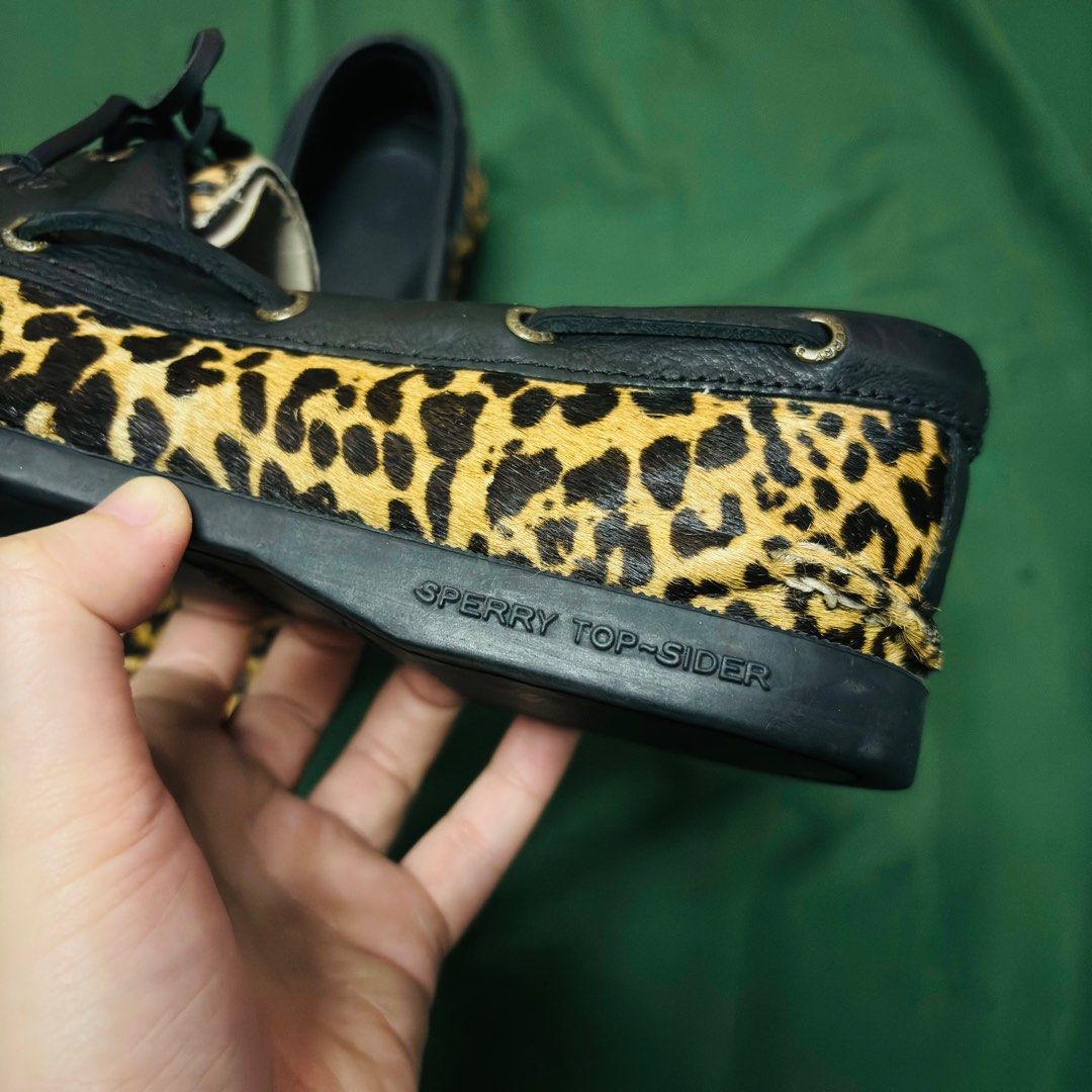 Leopard sperry loafers new arrivals