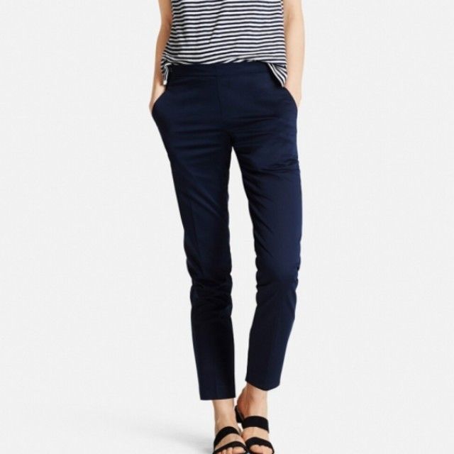 Uniqlo EZY Ankle Pants (Category: Other Bottoms) located in Makati City. Submitted by catfs (Listing ID 1307756896, Image 1). Description: size medium, worn once All sales are final. No returns or exchanges will be entertained..