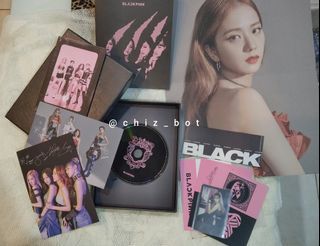 (UNSEALED) Blackpink Kill This Love - Black ver. (Complete Inclusions + Your choice of Photocard)