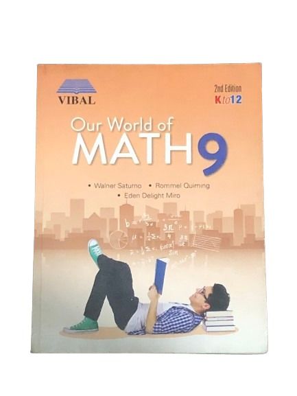 Vibal Books (Grade 9) (Category: Textbooks) located in Quezon City. Submitted by thriftythreadsbynadyaandelay (Listing ID 1307928134, Image 3). Description: Science and Technology - 300 pesos Hiyas ng Lahi: Panitikan, Gramatika, at Retorika - 350 pesos Language in Literature: Anglo-American Literature - 300 pesos Our World of Math - 300 pesos Take all: 1000 pesos, save 250 pesos Please expect that some of the books have highlights and answers (mo