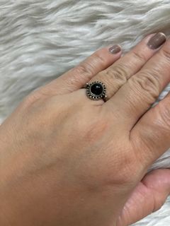 Vintage onyx ring size 8