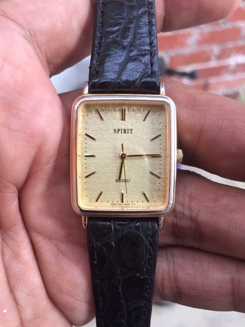 亀戸精工舎製] SEIKO SPIRIT メンズ腕時計 5S21-6000 Vintage Seiko