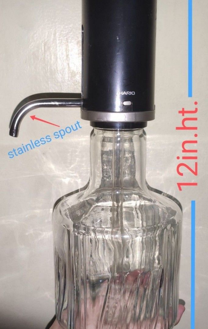 WATER GLASS DISPENSER HARIO (Category: Pitchers & Dispensers) located in Rizal. Submitted by baltiq (Listing ID 1307786401, Image 1). Description: HARIO PHON GLASS DISPENSER ✅pwede gamitin sa tubig, juice, wine ✅hand pressed ✅refillable glass container ✅up to 1.3L. capacity 💰MOP: GCash.