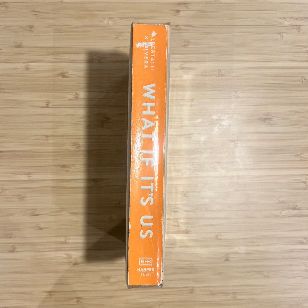 What if Its Us| BECKY ALBERTALLI & ADAM SILVERA (Category: Storybooks) located in Pasig City. Submitted by anikachua (Listing ID 1307839319, Image 2). Description: Read once then wrapped to avoid tanning..