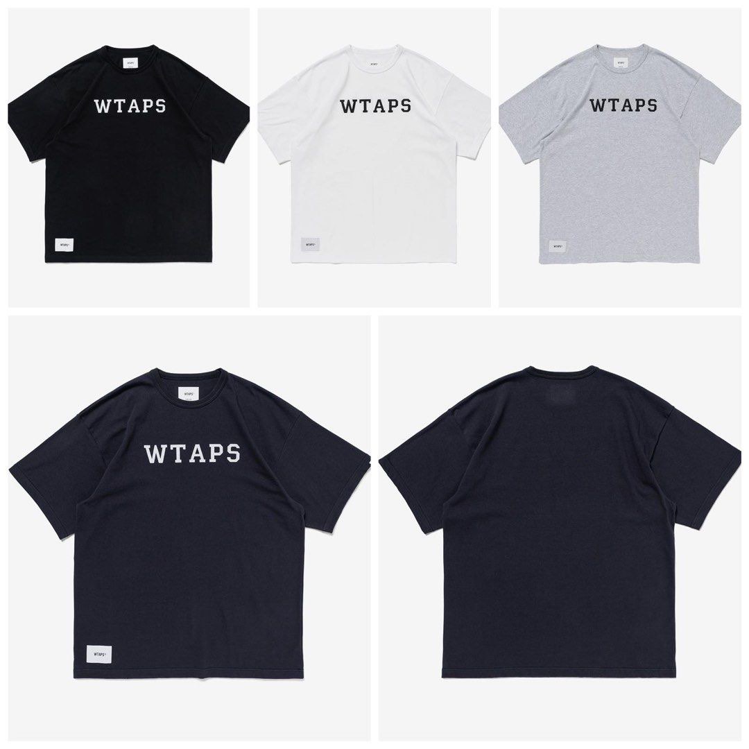 WTAPS 24SS ACADEMY / SS / COTTON. COLLEGE Tee