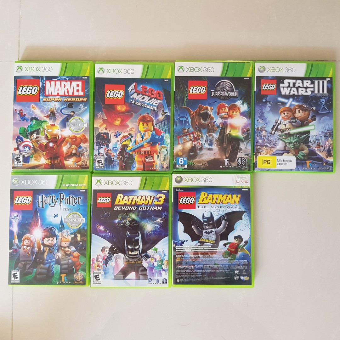 Xbox 360 Lego Games, Video Gaming, Video Games, Xbox on Carousell