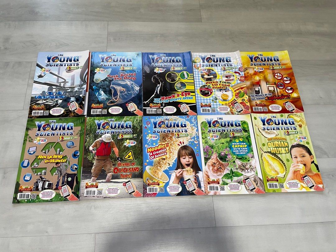 Young Scientists Level 4 All 10 Books, Hobbies & Lifestyle, Books