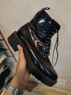 Zara combat boots
