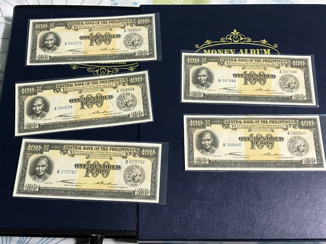 1949-1969 English Series Philippines Pesos, Hobbies & Toys, Memorabilia &  Collectibles, Currency on Carousell