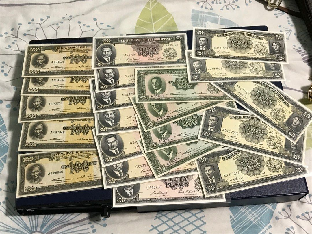 1949-1969 English Series Philippines Pesos, Hobbies & Toys, Memorabilia &  Collectibles, Currency on Carousell