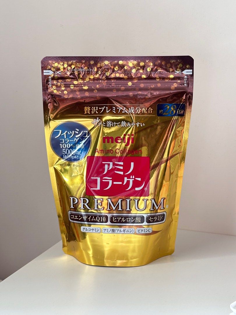 明治 アミノコラーゲンプレミアム 4袋セット アミノコラーゲン 明治