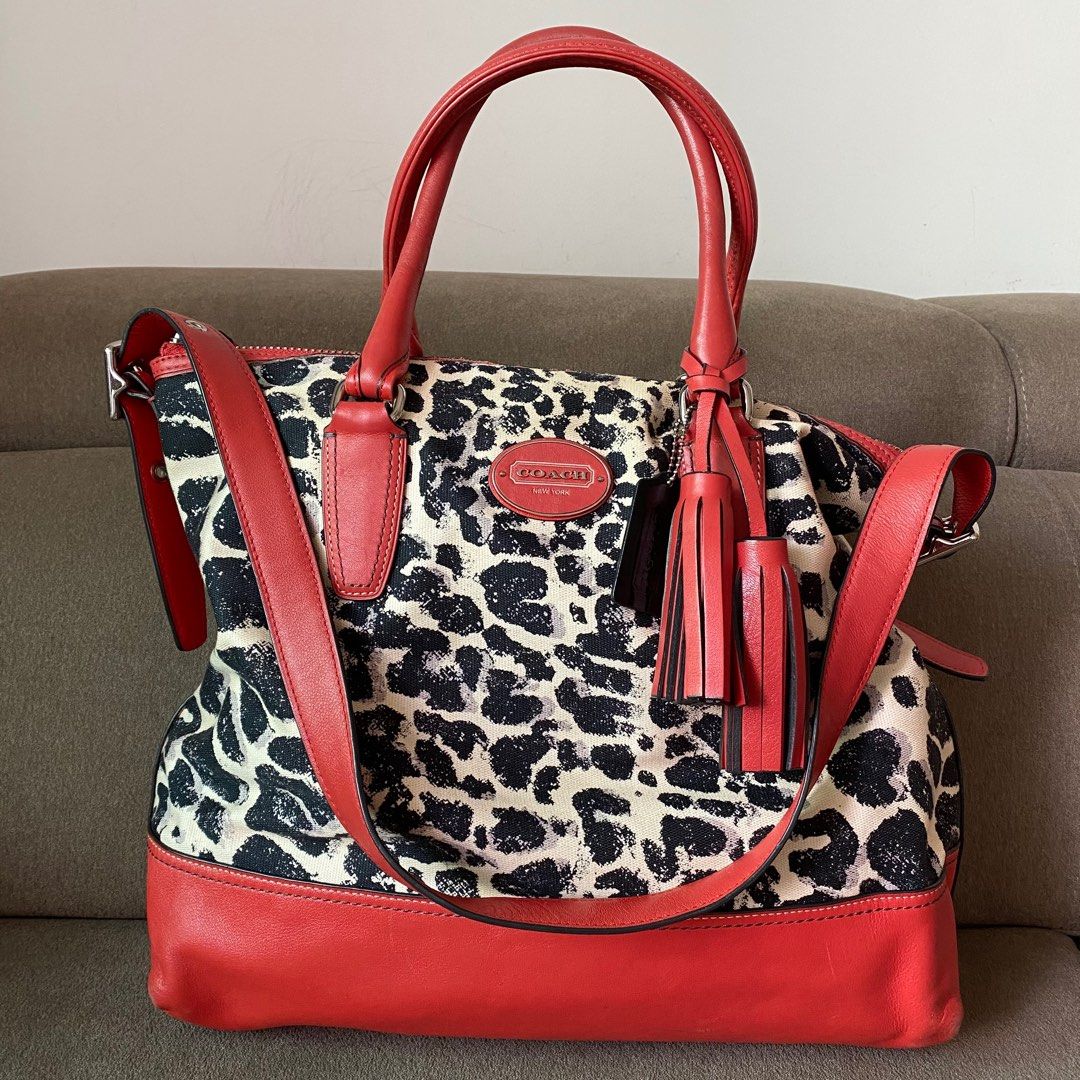 Leopard coach bag Leopard coach bag