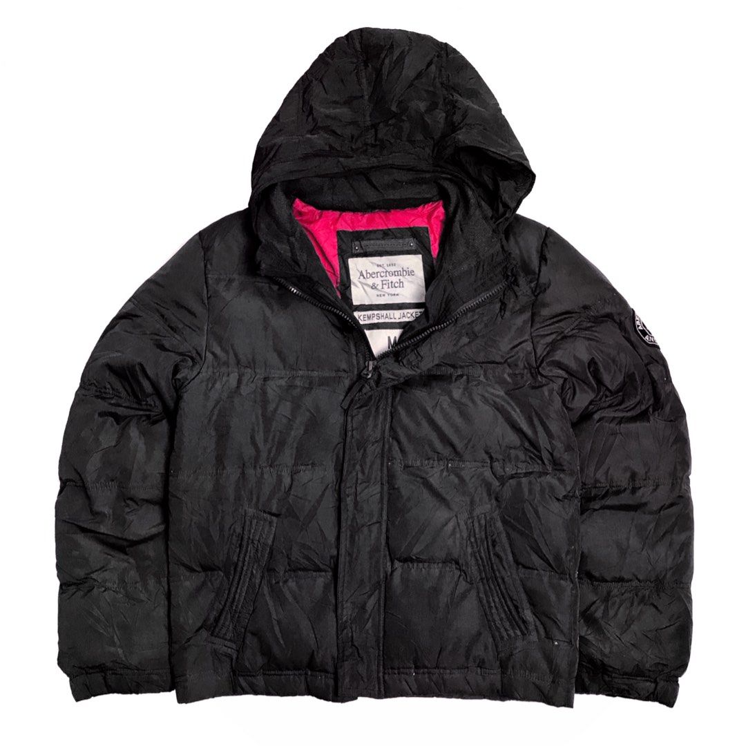 Abercrombie Fitch Kempshall Puffer Jacket Fesyen Pria Pakaian Baju Luaran di Carousell