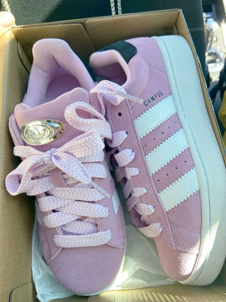 Adidas Campus 00's Pink, Women's Fashion, Footwear, Sneakers on Carousell
